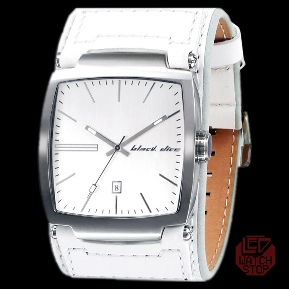 BLACK DICE: FLOW - Cool Urban Streetwear Watch - White