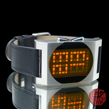 DIGITBEAT LED Watch - Dot Matrix - CW Orange