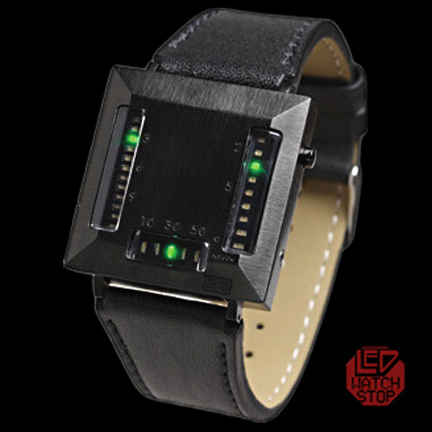 Twelve 5-9 C - LED Watch - BKML / Green