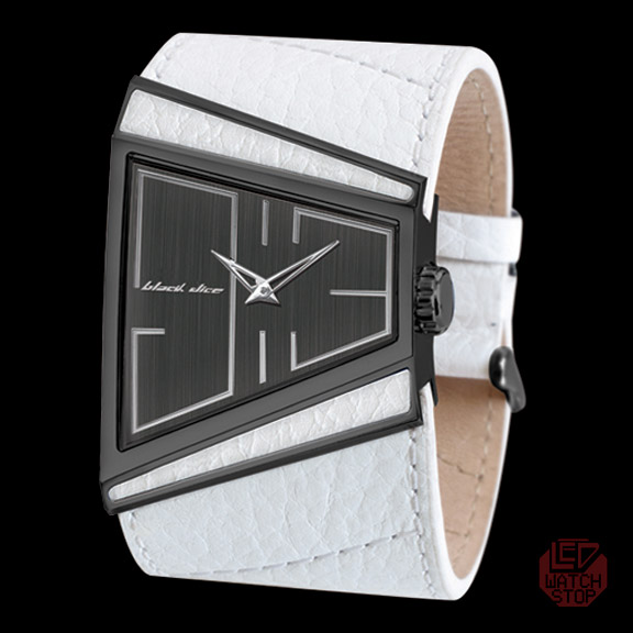 BLACK DICE: HUSTLE - Cool Urban Streetwear Watch - IPB / White