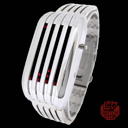 LED Watch - GENUINE BARCODE SVML Red