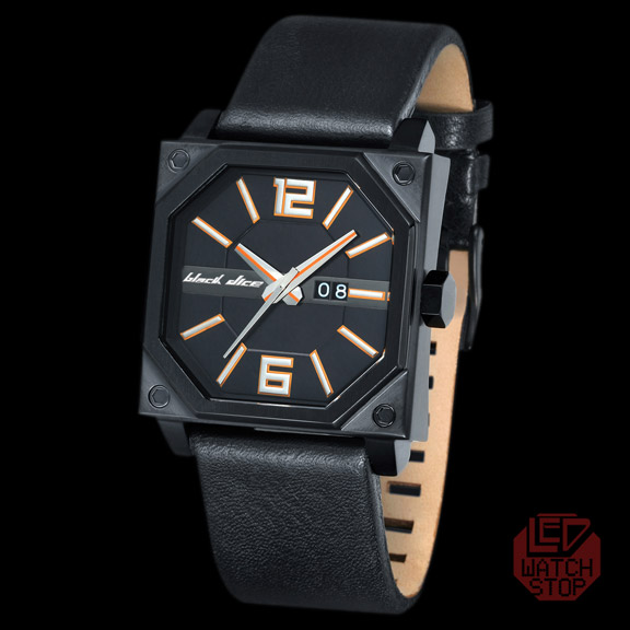 BLACK DICE: CONSORTIUM - Cool Urban Streetwear Watch - Black/Or