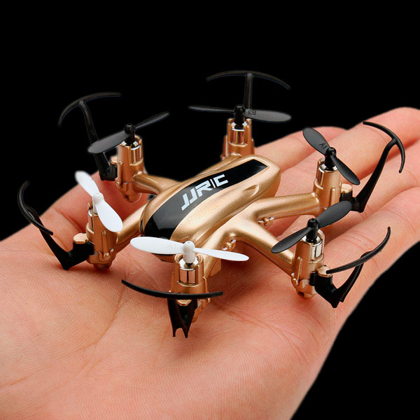 Cool Headless Tiny Hexacopter, Easy to Fly & Tons of Fun - Gold