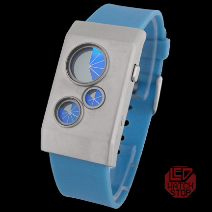 EleeNo: EG5 - UNIQUE Japanese Watch - Blue