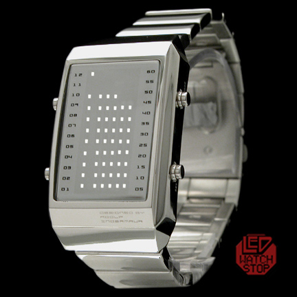 LIFE EVOLUTION DESIGN: Multifunction LED Watch - L84-021WT-MSM