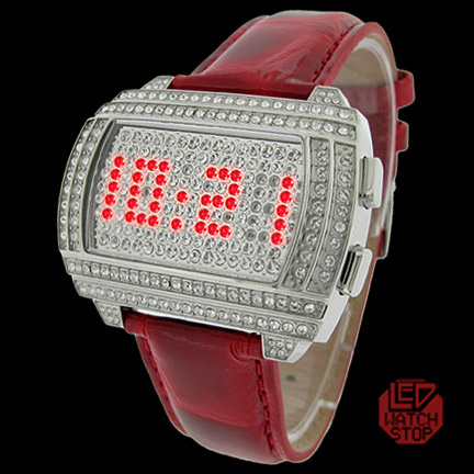 STORM ANKARA LED Watch - Sparkling Crystal Display! SV/R