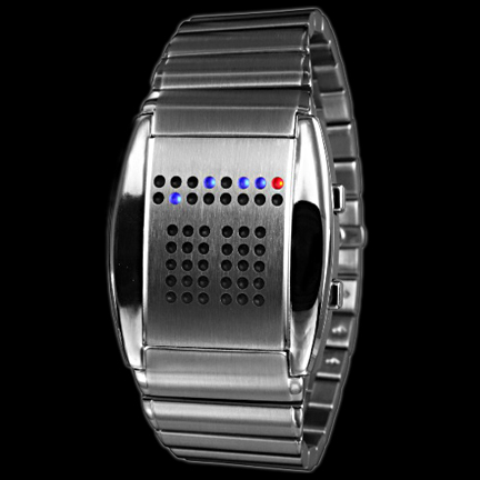 TOKYOFLASH: R75 LED WATCH  SS/Blue
