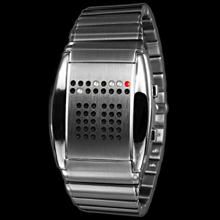 TOKYOFLASH: R75 LED WATCH  SS/WH