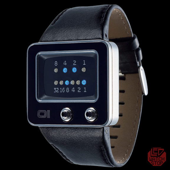 01 THE ONE: TV - Retro Style Binary LED Watch