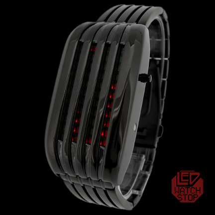 LED Watch - GENUINE BARCODE BKML Red
