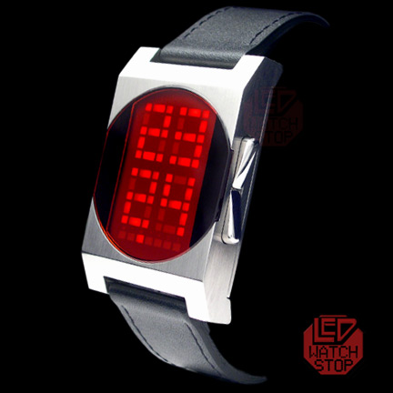 DIGITBEAT LED Watch - Dot Matrix - CW Red