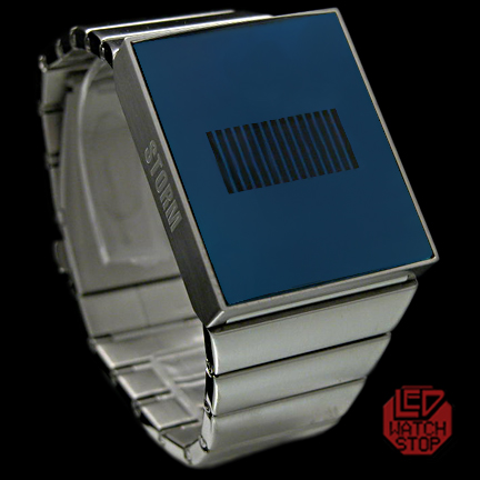 STORM ELEXO LED Watch - SS Blue