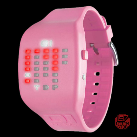 01 THE ONE Cool LED Watch - IBIZA RIDE: SPORT - Pink