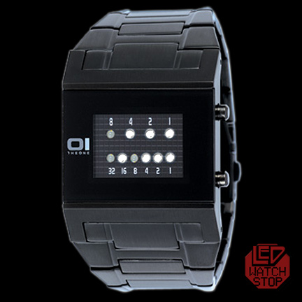 01 THE ONE: KERALA TRANCE - Binary LED Watch (KT202W2)