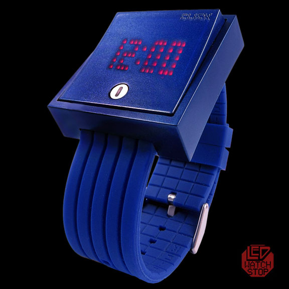 CLICK: WALLSWITCH, Cool LED Watch - Blue/Red