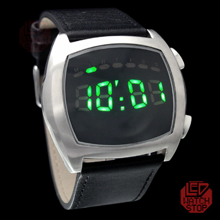 Digital LED Watch - VALOR 4 - CW Green